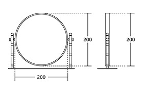 WT-1060 Face-painting Mirror