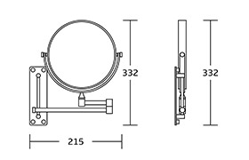 WT-1068 Face-painting Mirror