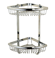 WT-34512 Bathroom Accessories Corner Storage Basket Hanger