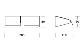 WT-6611 Toilet Paper & Roll Holder