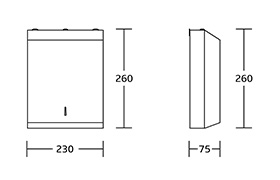 WT-8803 Toilet Paper & Roll Holder