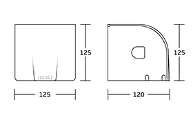 WT-8809 Toilet Paper & Roll Holder