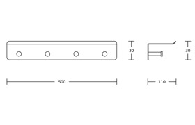 WT-937 Bathroom Shelf