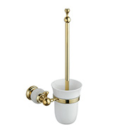 11300 Modern Luxury Brass Gold Plated 6 Pcs Bathroom Set Accessories For Hotel