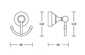 11800 Bathroom Accessories Set