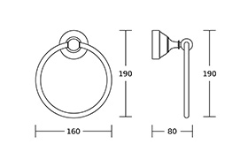 11800 Bathroom Accessories Set