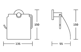 12800 Round Base Zinc Alloy Chrome Finishing Bathroom Accessories Wall Mounted Bath Hardware Set