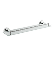 12800 Round Base Zinc Alloy Chrome Finishing Bathroom Accessories Wall Mounted Bath Hardware Set