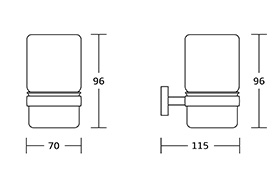 12900 Bathroom Accessories Set