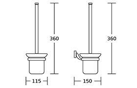 12900 Bathroom Accessories Set