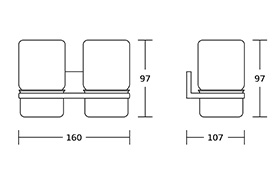 12900 Bathroom Accessories Set