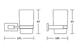 13600 Bathroom Accessories Set