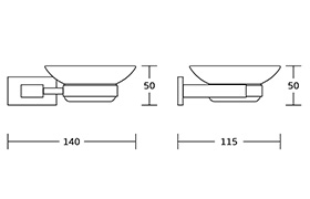 13600 Bathroom Accessories Set