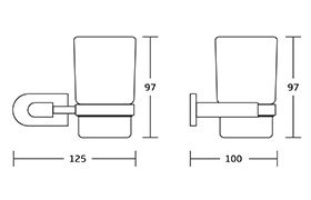 13700 Bathroom Accessories Set