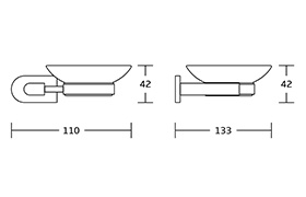 13700 Bathroom Accessories Set