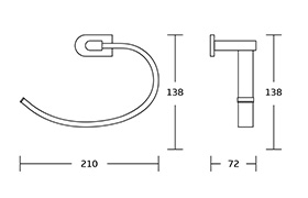 13700 Bathroom Accessories Set