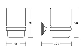 13800 Bathroom Accessories Set