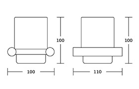 14700 Square Shape Economical China Manufacture Stainless Steel Chrome Bathroom Hardware Set