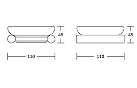 14700 Square Shape Economical China Manufacture Stainless Steel Chrome Bathroom Hardware Set