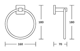 15300 Bathroom Accessories Set