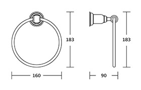 15600 Bathroom Accessories Set