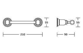 15600 Bathroom Accessories Set