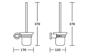 15800 Bathroom Accessories Set