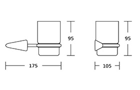 1600 Bathroom Accessories Set