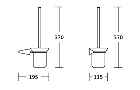 1600 Bathroom Accessories Set