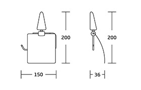 1600 Bathroom Accessories Set