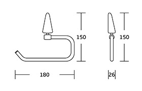 1600 Bathroom Accessories Set