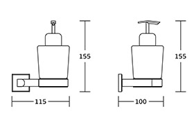 17200 Chrome Plated Six Pieces Sets Bathroom Sanitary Accessories For Bath