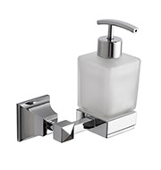 17300 Solid Base High Quality Chrome Zinc Bath Hardware Set