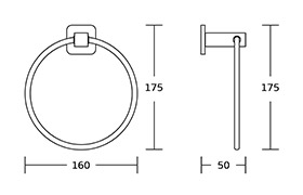 18600 Bathroom Accessories Set