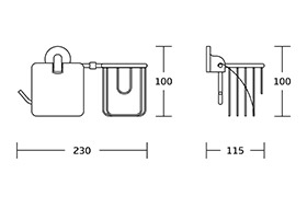 1900 Bathroom Accessories Set