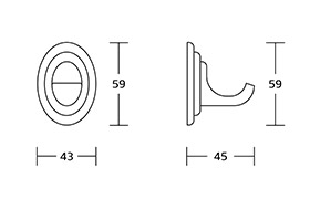 3100 Bathroom Accessories Set