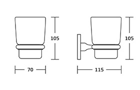 7500 Bathroom Accessories Set