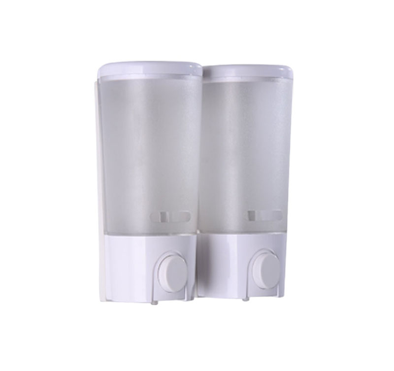 808-42 Bathroom Conditioner Shampoo dispenser hotel Plastic Shower Gel laundry Wall mounted soap dispenser