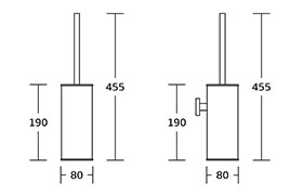 WT-988 Toilet Brush Holder