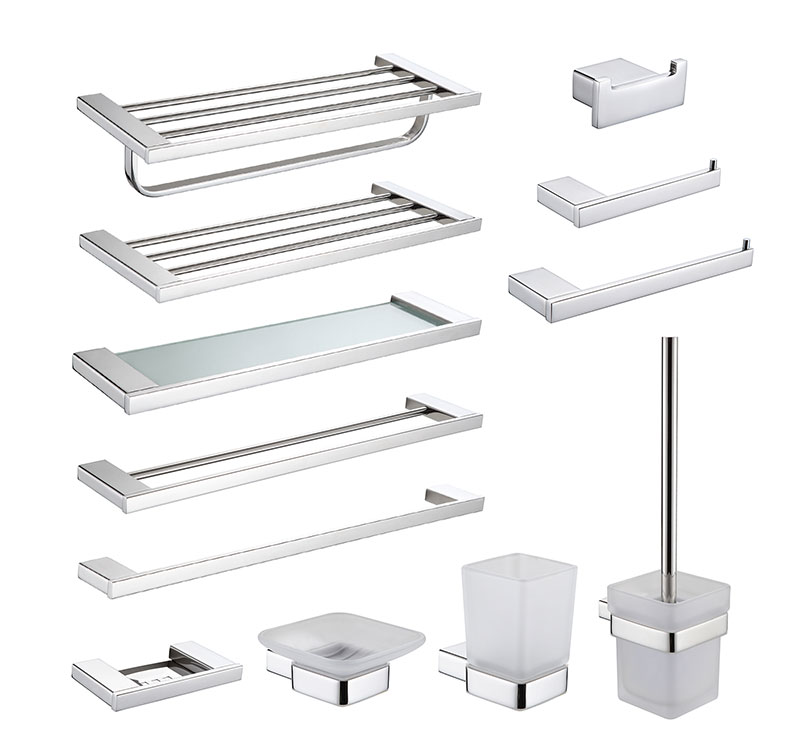 Stainless Steel Bathroom Hardware Set