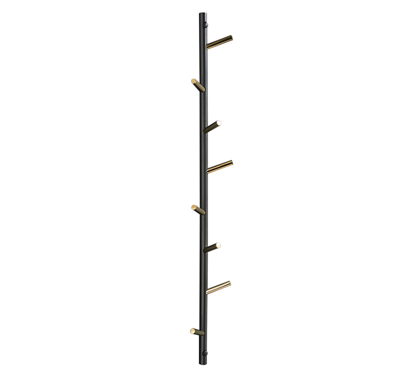 WT-922 Wall-mounted Coat Hanger Coat Rack All Copper Creative Nordic Style Minimalist Bedroom Coat Hook Door Bathroom Hook