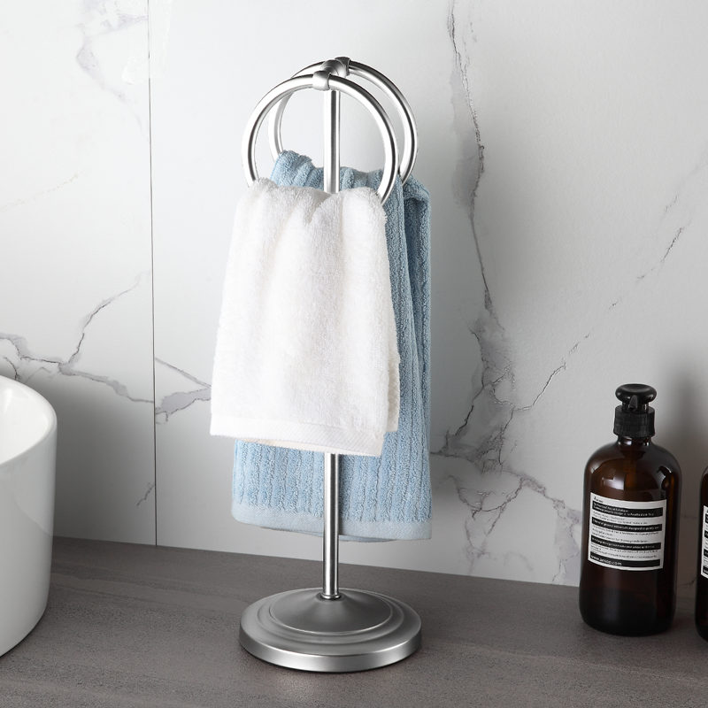 Bathroom towel ring