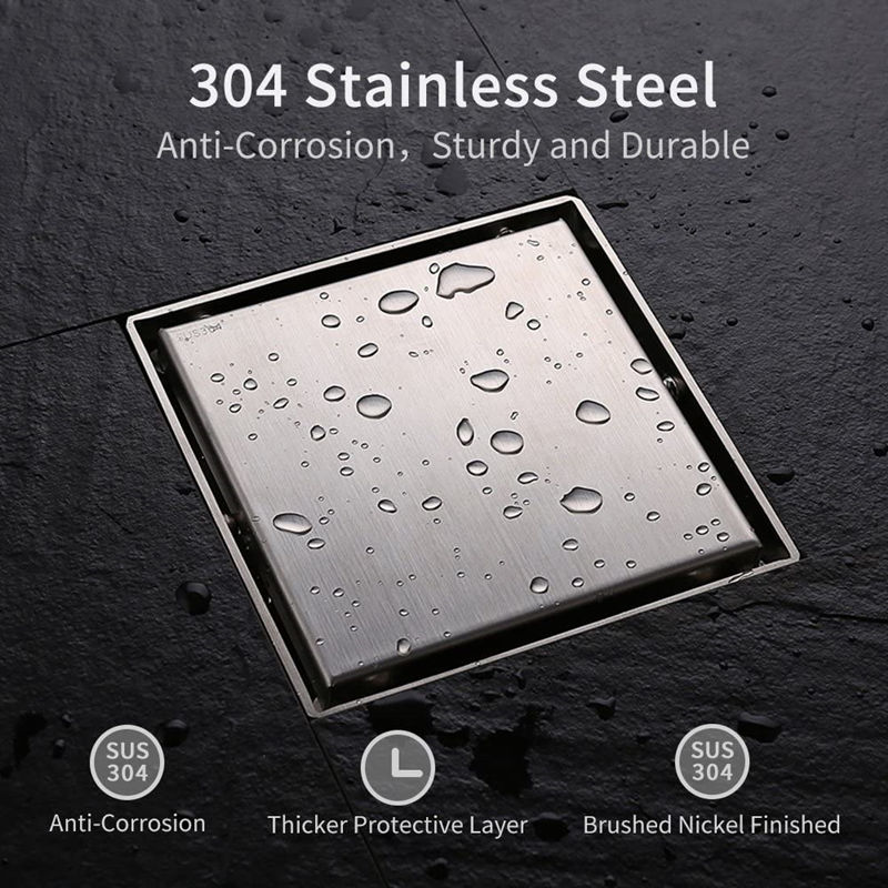 Stainless steel floor drain