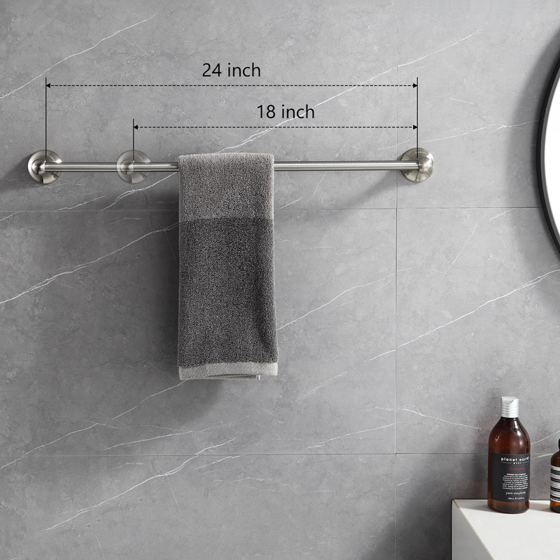 Wall mounted hand towel holder