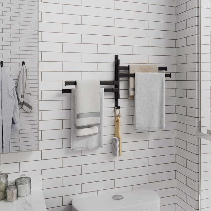 Bathroom multi towel racks