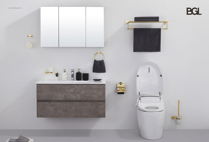 Baño toallero de pared