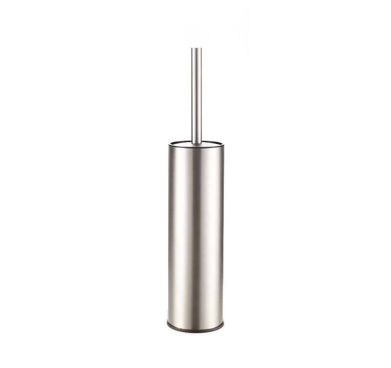 Free Standing Toilet Brush, Stainless Steel Toilet Brush, Brushed Nickel Toilet Brush