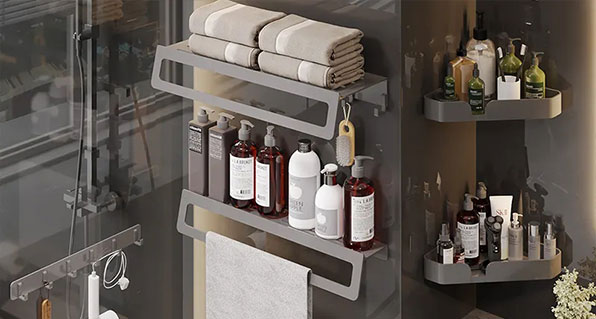What material bathroom hardware accessories set is good?