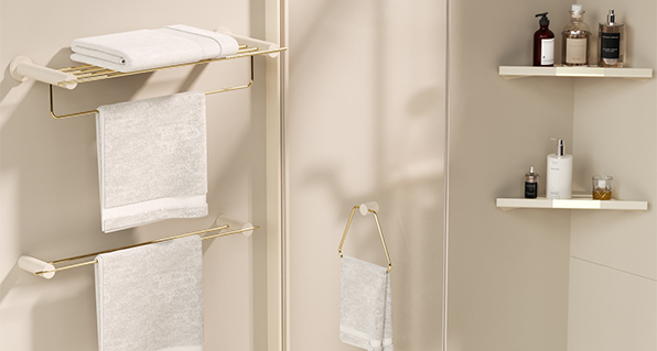 New bathroom accessories: The supporting characters in the bathroom can also be very impressive