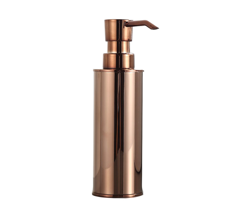 Premium Aluminum Liquid Soap Dispenser - Sleek Modern Pump Bottle for Bathroom & Kitchen